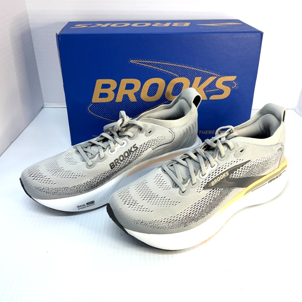 Brooks Adrenaline GTS 25 womens Size 11 Grey/Peach - New in Box